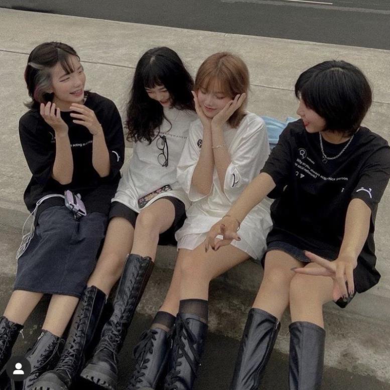 Áo Thun Nam Nữ  Form Rộng Hàn Quốc ID Vải Dày Mịn Thoáng Mát Thiết Kế Thời Trang Kiểu Dáng Năng Động Trẻ Trung