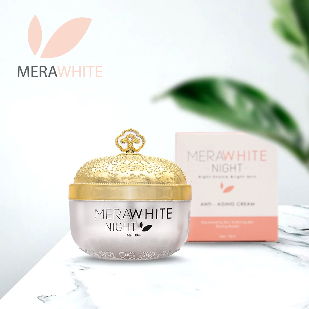 Kem dưỡng trắng da chống lão hóa mờ nám MeraWhite - Dung tích 18ml