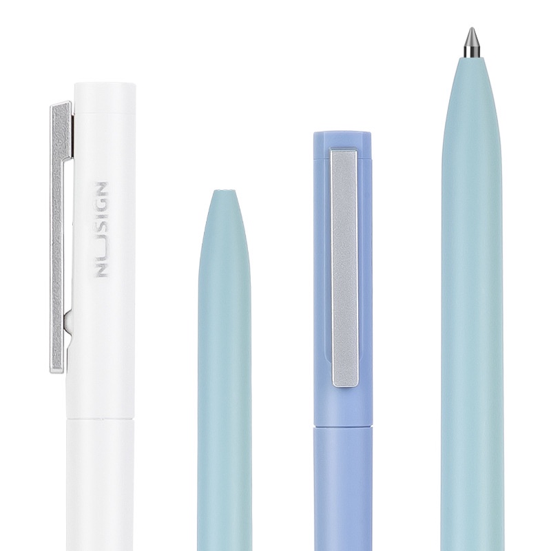 Bút gel Deli NS560 A896 ngòi 0.5mm mực đen thay ruột được văn phòng phẩm tiện dụng