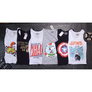 Áo ba lỗ nam tanktop Pull & Bear