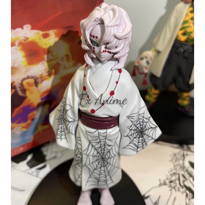 Mô hình Kimetsu No Yaiba Demon Slayer - Mô hình Muzan Rui 16cm bằng PVC cao cấp (Có clip, ảnh thật)