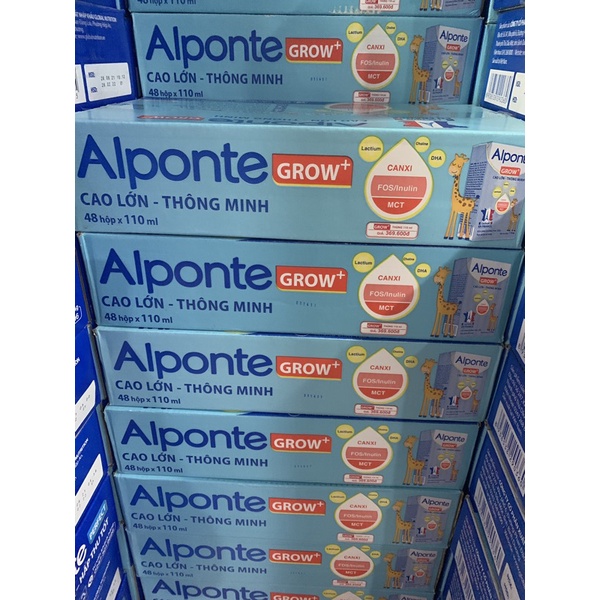 1 thùng SBPS Alponte Grow+ 110ml ( date mới )