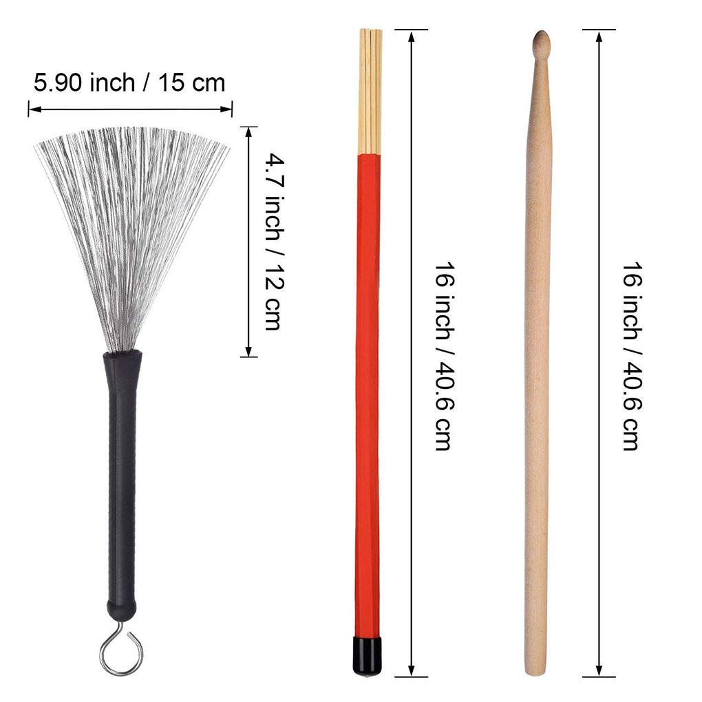Set 5 Dùi Trống Gỗ Chuyên Dụng