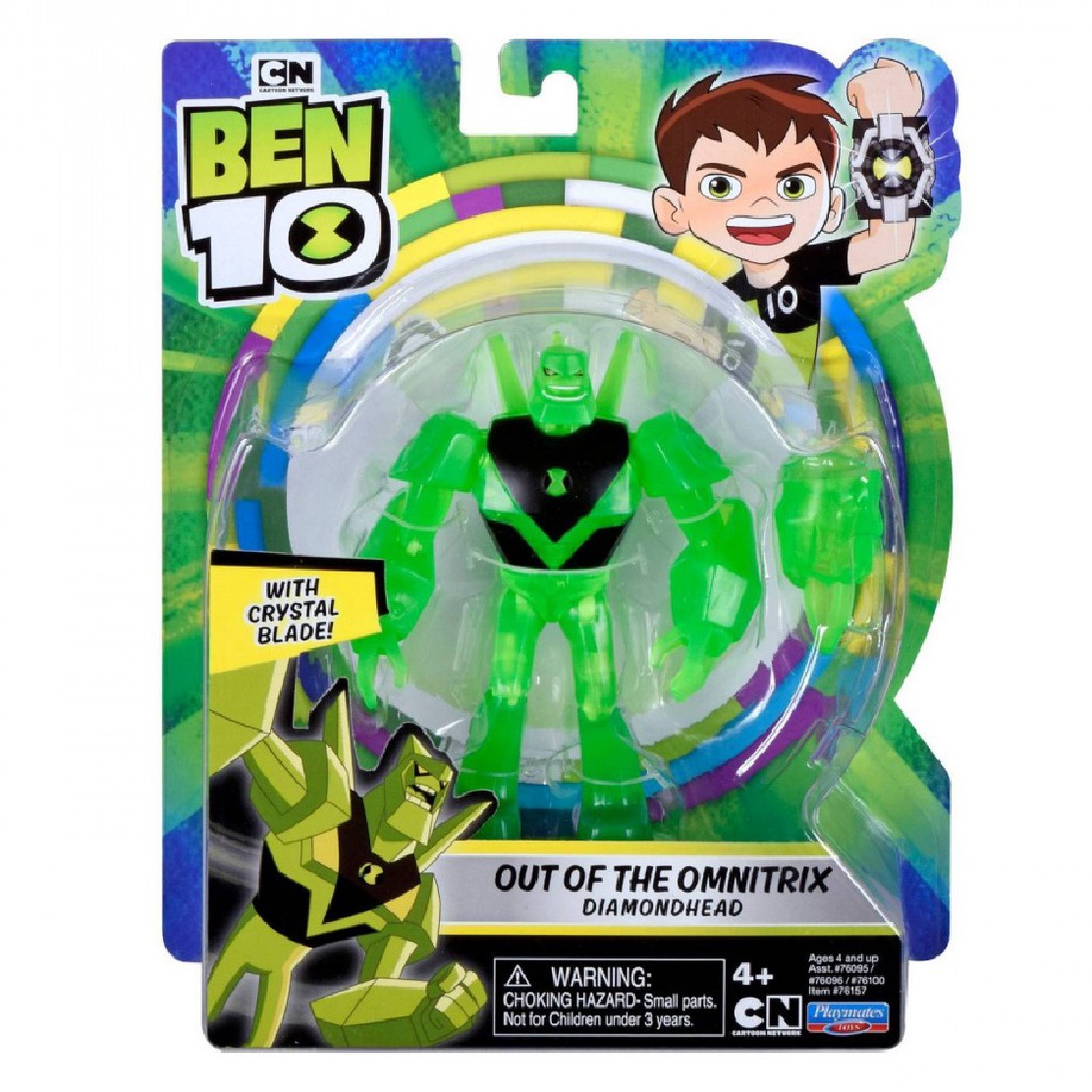 Mô Hình Đồ Chơi Nhân Vật Ben 10 Out Of The Omnitrix Diamondhead