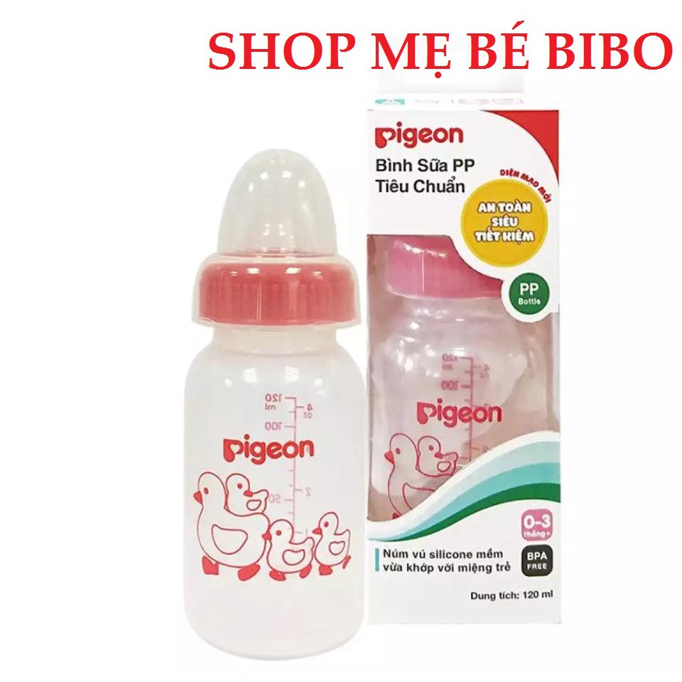 BÌNH SỮA PIGIOEN PP TIÊU CHUẨN- 120ML