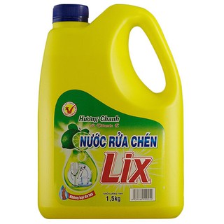 Nước rửa chén Lix hương chanh 1.5kg