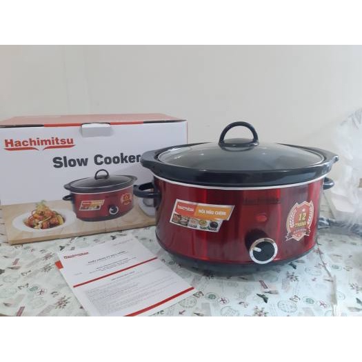 Nồi nấu chậm 3,5 lít HACHIMITSU 200w