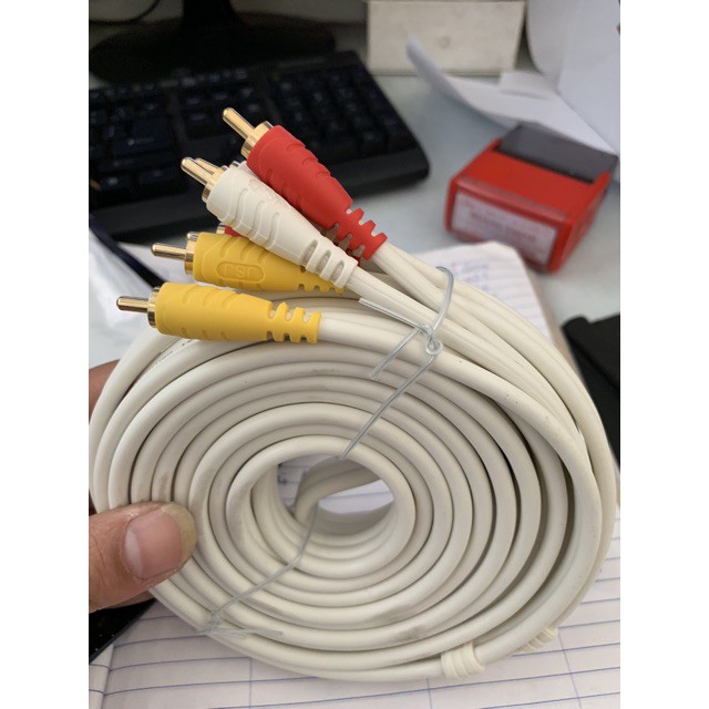 Dây av 6 đầu zin 5 mét