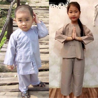[Đồ lam cho bé] đồ lam đi chùa# vạc hò bé