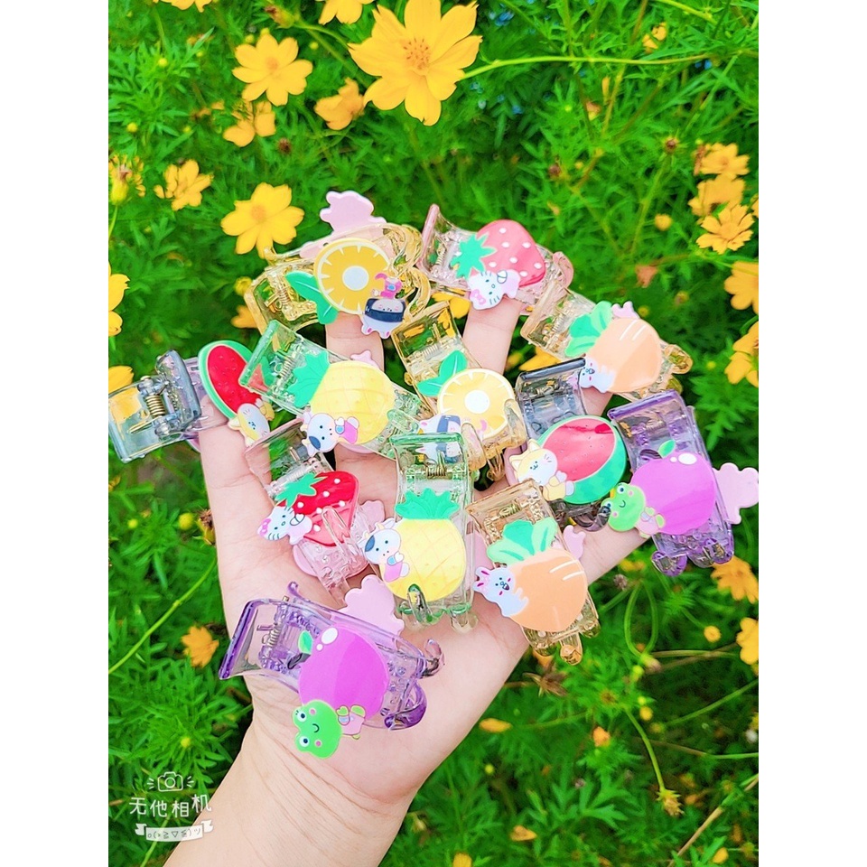 GẤP TÓC 3 RĂNG HÌNH