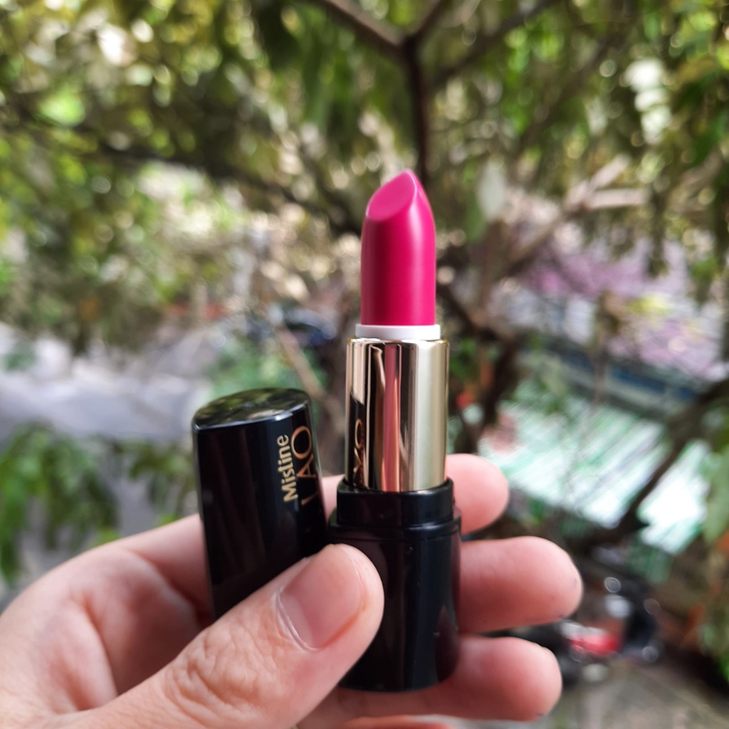 Son lì mềm môi Mistine Jum Pa Lao Lipstick Thái Lan - Màu hồng cánh sen