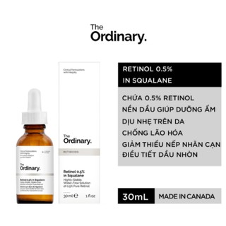 [Auth- Full Bill] Tinh chất Retinol 0.5% in Squalane - The Ordinary