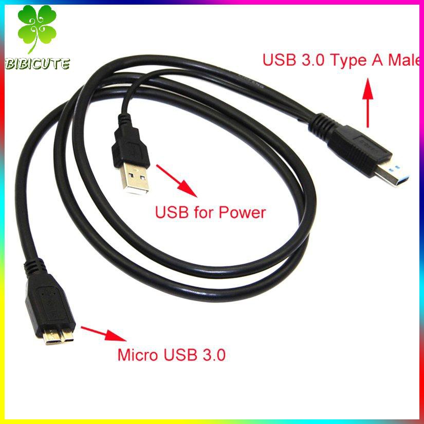 Dây Cáp Dữ Liệu Usb 3.0 Dài 0.6m Cho Ổ Cứng Di Động | BigBuy360 - bigbuy360.vn