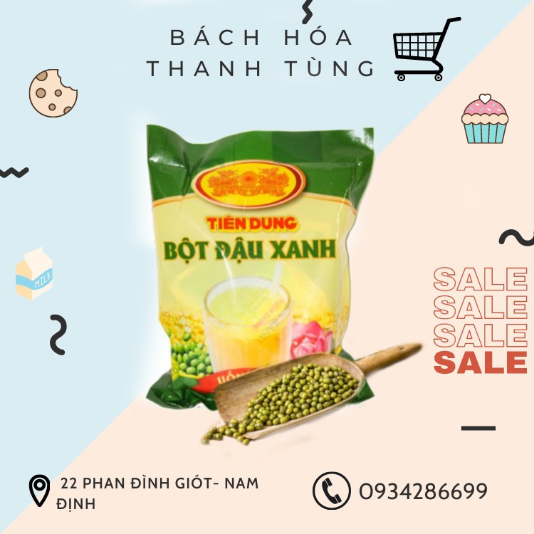 Bột đậu xanh uống liền Tiên Dung 500g