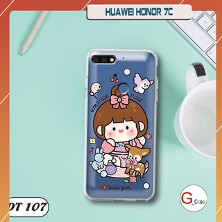 Ốp lưng dẻo in hình huawei honor 7c