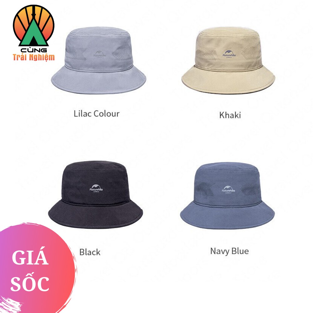 [CHÍNH HÃNG] Mũ, Nón Bucket Che Nắng, Chống Tia UV Cho Du Lịch, Câu Cá, Cắm Trại Naturehike NH20FS028