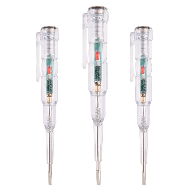 Bút Thử Điện Với Đèn LED Hai Màu Kèm Kẹp Tiện Dụng