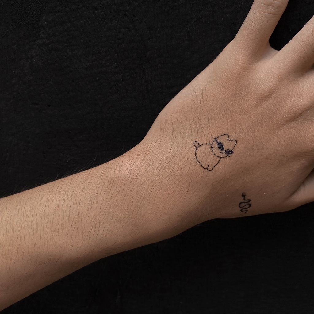 Hình xăm dán tạm thời Tattoodee 7 ngày, xăm trong 1 phút, chống nước 100%