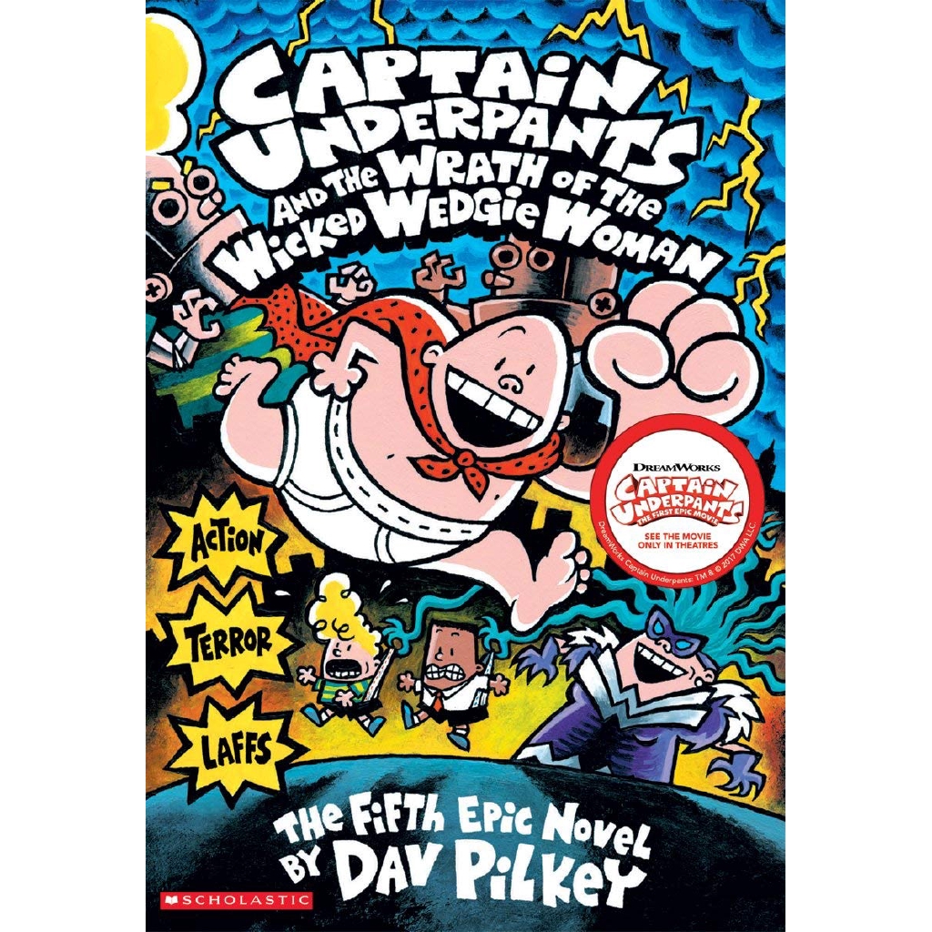 Sách Captain Underpants #5: Captain Underpants and the Wrath of the Wicked Wedgie Woman