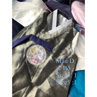 Hanbok cho bé trai( có sẵn)
