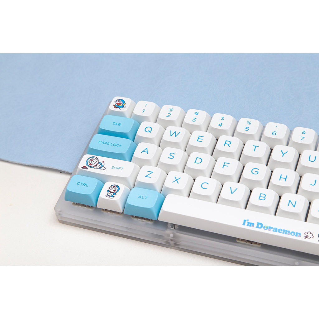 Nắp Bàn Phím Doraemon PBT 125 Phím Chất Lượng Cao