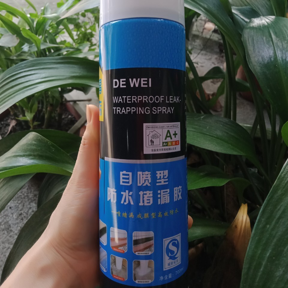 Bình Xịt Chống Thấm Nhật Bản 750ML - Xịt Chống Dột Chống Thấm Tường, Trần, Mái Nhà, Sân Thượng (CZ Màu Trắng)