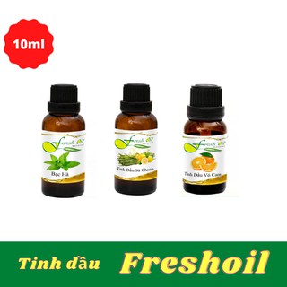 Bộ 3 tinh dầu sả chanh và bạc hà cam ngọt 10ml