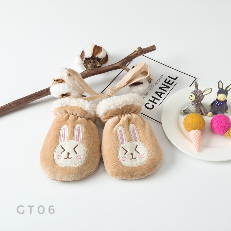 Tổng hợp Găng tay lót lông cho bé 0-4 tuổi