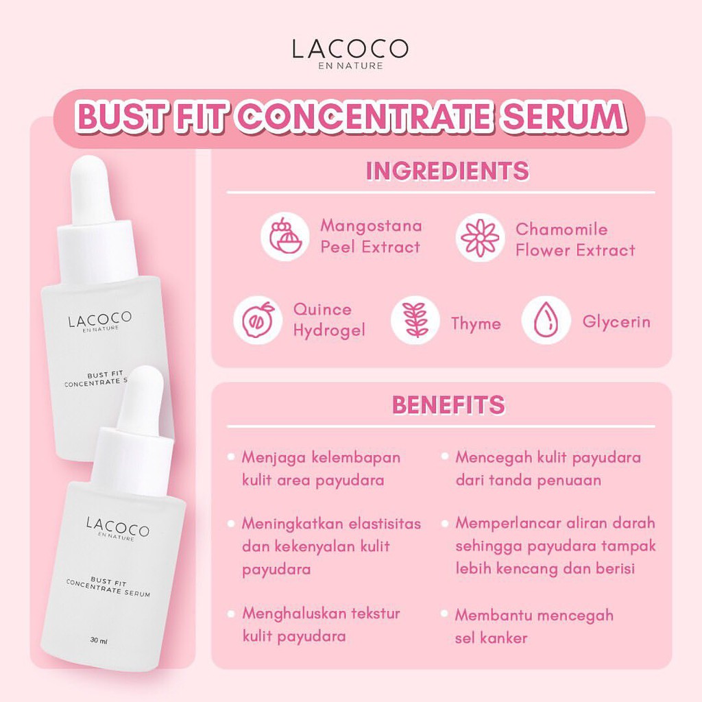 Tinh Chất Cô Đặc Làm Săn Chắc Ngực Lacoco 30ml | BigBuy360 - bigbuy360.vn