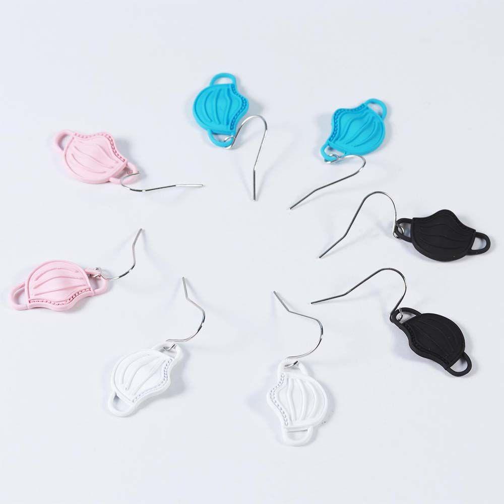 Bông Tai Hợp Kim Hình Mặt Nạ VANES1 Thời Trang Cho Nữ