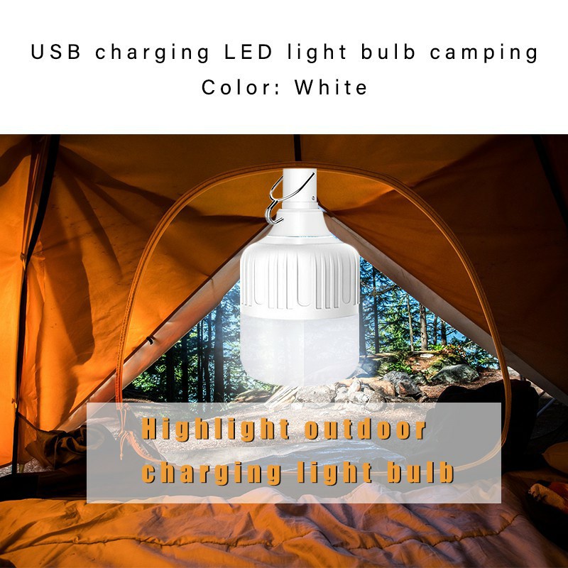 Bóng đèn sạc USB có 3 mẫu tùy chọn độ sáng cao dùng khi đi cắm trại