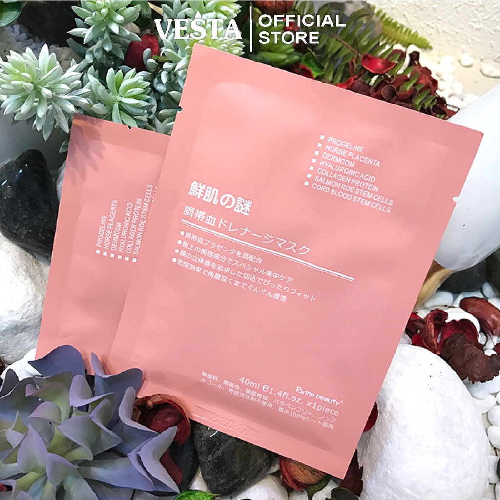 Mặt Nạ Nhau Thai Cừu 💞𝑭𝒓𝒆𝒆𝒔𝒉𝒊𝒑💖 Mặt Nạ Tế Bào Gốc - Mask Cuống Rốn Nhật Bản Rwine Beauty | BigBuy360 - bigbuy360.vn