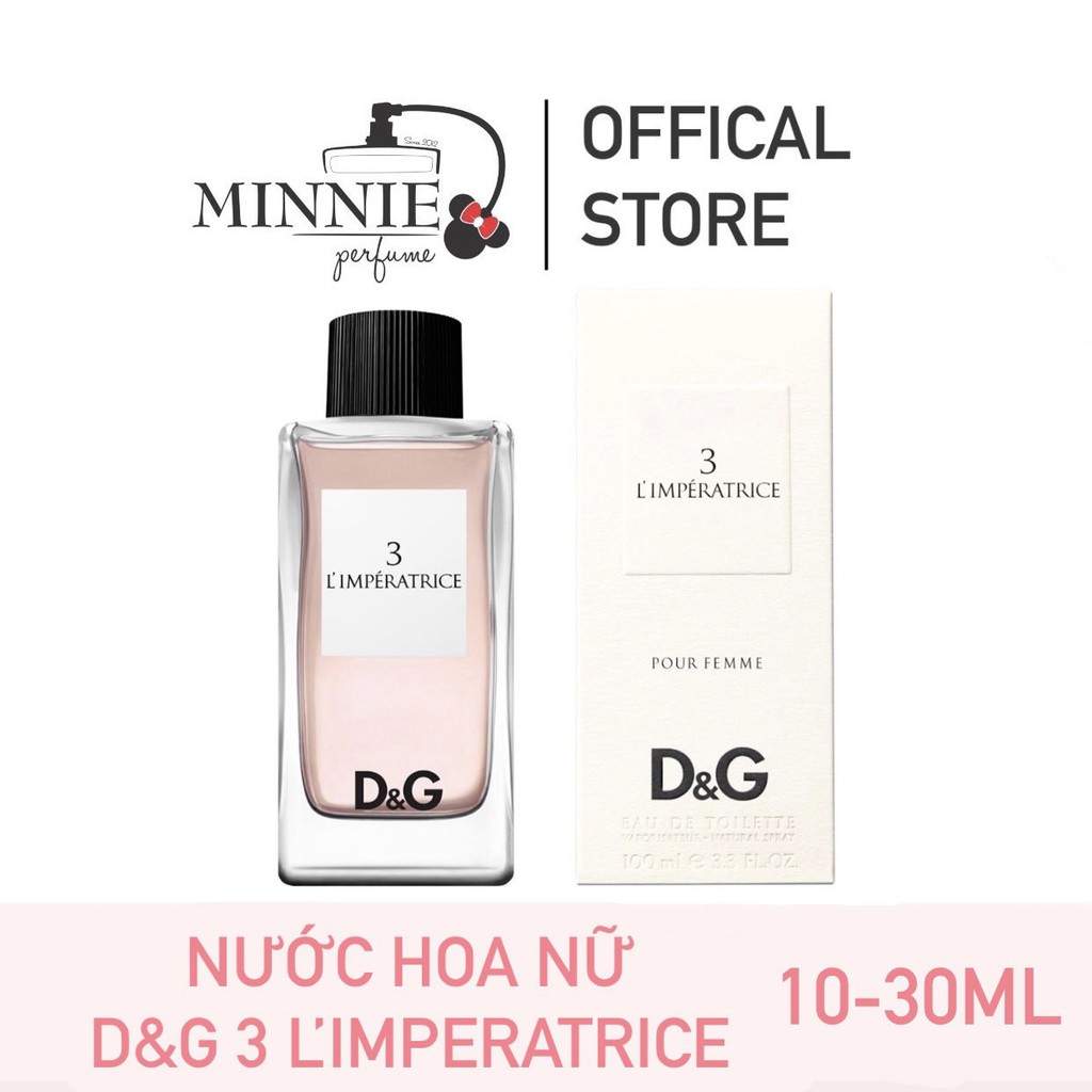 [BILL SEPHORA][Mẫu Thử] Nước Hoa D&G L'imperatrice 3 | Thế Giới Skin Care