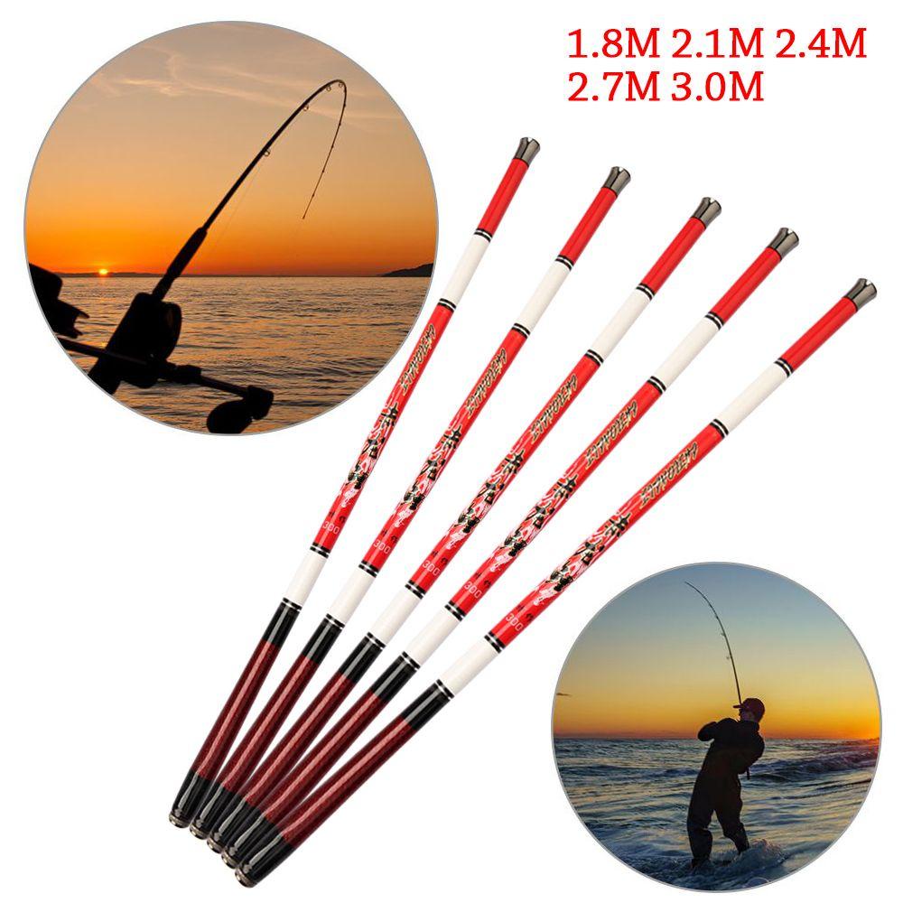 MUVAKO Cần Câu Cá Bằng Sợi Carbon Siêu Nhẹ