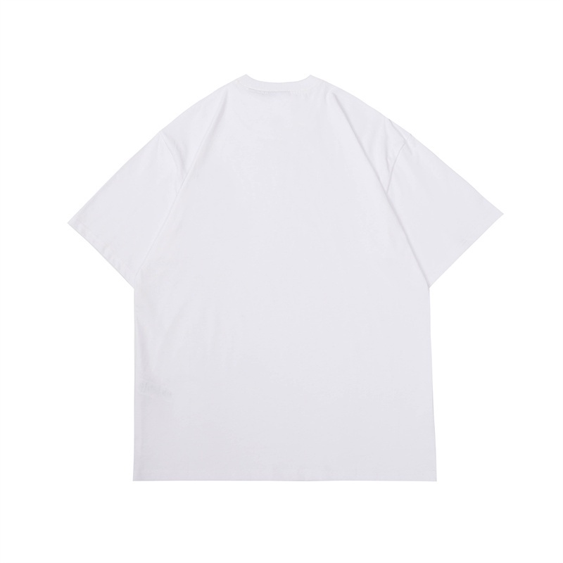 Áo Thun Cotton Tay Ngắn Dáng Rộng Plus Size Unisex