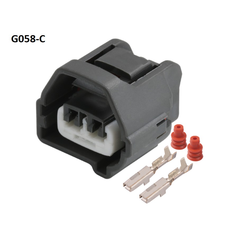 G058-Giắc cắm Cảm biến cacte Đầu nối 2 lỗ chống thấm nước