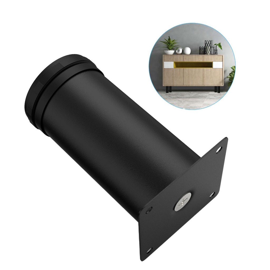 1 Chân Đồ Nội Thất Bằng Thép Không Gỉ Có Thể Điều Chỉnh Độ Dài