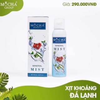 Xịt khoáng đá lạnh mocha