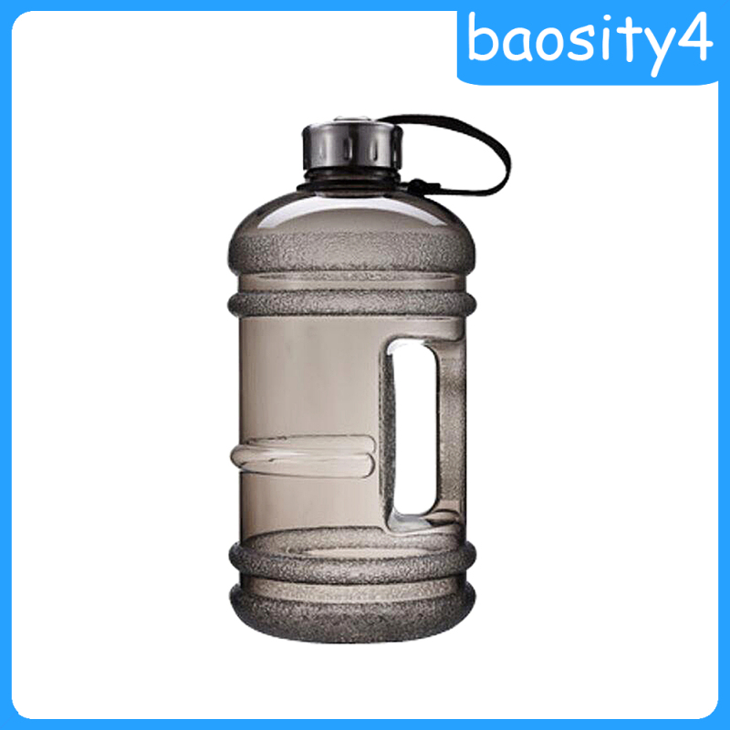 [baosity4]75oz Dumbbell Water Bottle Exercise Gym Protein Shake Weight,BPA Free,Blue