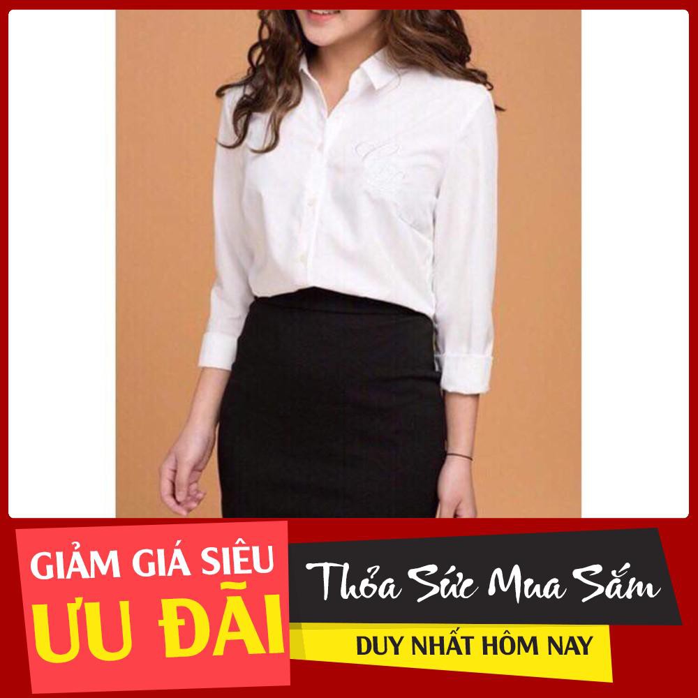 [SIÊU ƯU ĐÃI] Chân váy bút chì công sở, xẻ sau, chất Umi xuất Hàn (Đen)