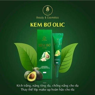 Kem Bơ Cấy Trắng Nano Olic Chính Hãng