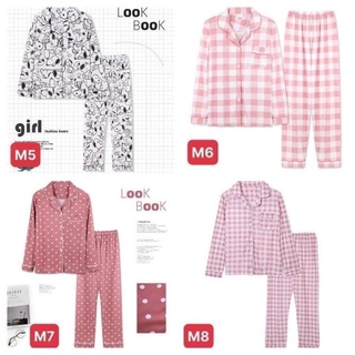 Bộ ngủ lookbook cotton ( khách note tên fb )