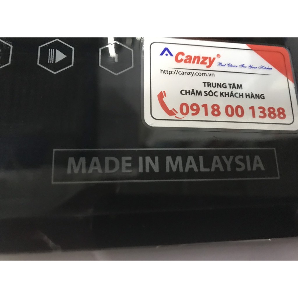 Bếp từ đôi Canzy Cz-I89 Made in Malaysia