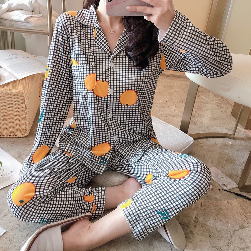 Đồ Bộ Nữ Pijama Tay Dài Quần Dài Cao Cấp Chất Dày Ấm YAN ROSE16 | BigBuy360 - bigbuy360.vn