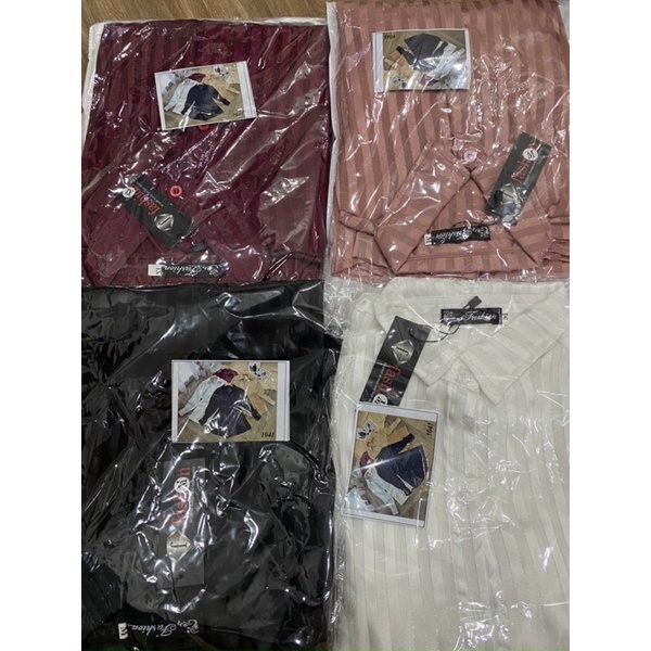 Sét Sơ Mi Sọc Bigsize 55kg Đến 100kg (M/L/XL/XXL)