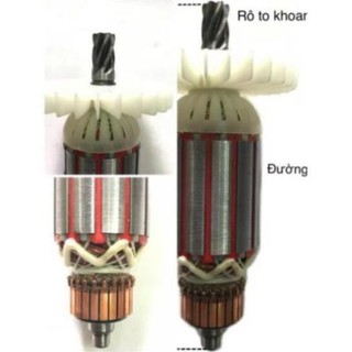 Rô to thay thế chung cho máy khoan đục