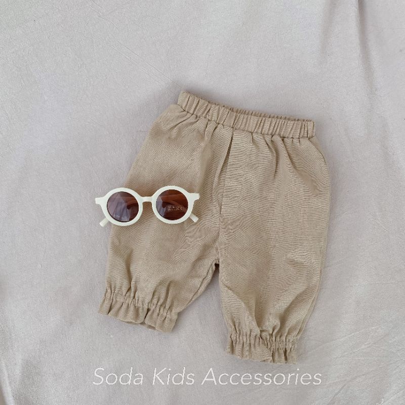 (Hàng thiết kế) Set quần áo bé trai - bé gái phối chấm bi style Hàn