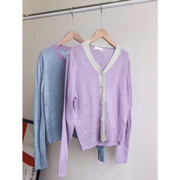 Kuchimachic - Áo cardigan len mỏng mã SPA2242