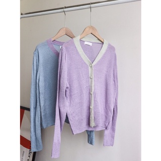 Kuchimachic - Áo cardigan len mỏng mã SPA2242