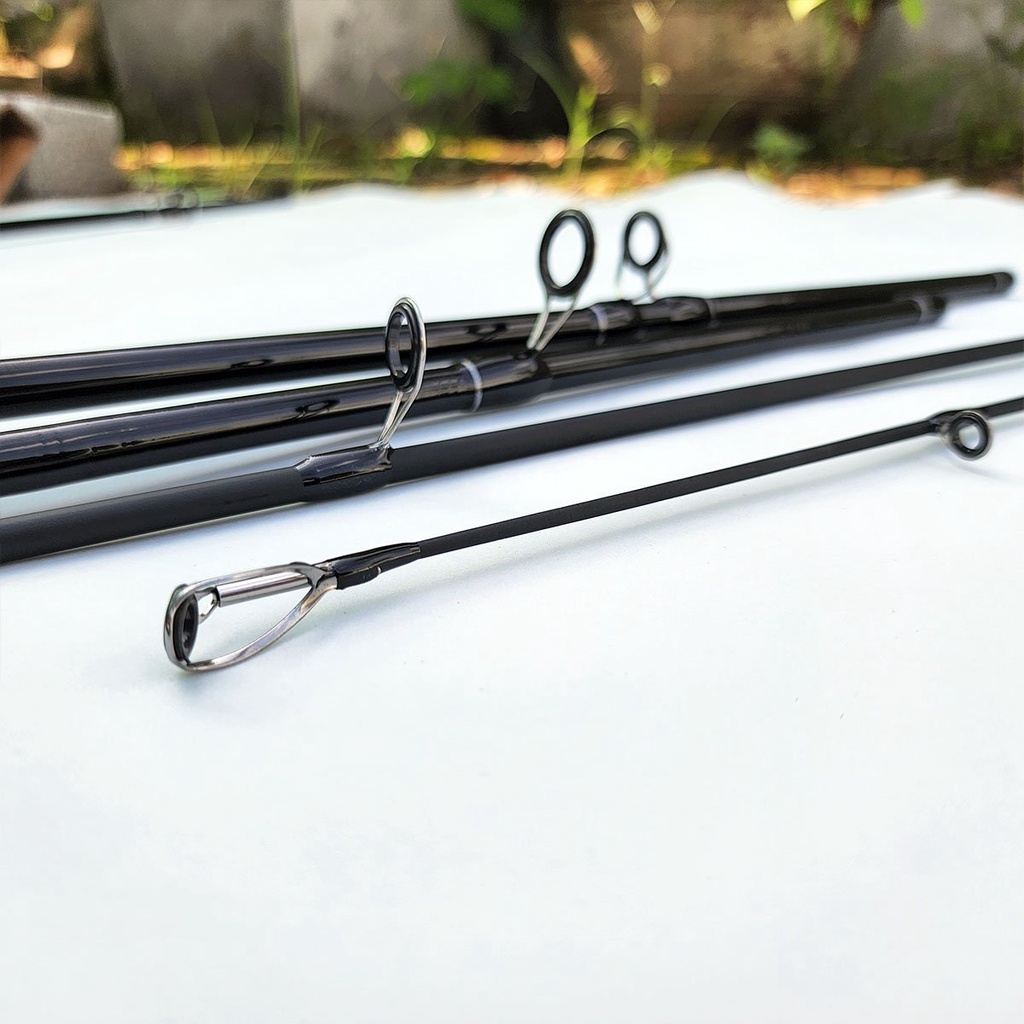 Bộ Cần Câu Lure Dratos Máy Ngang Ares Cần Câu Cá Carbon Kèm Dây PE Và Hộp Mồi Lure